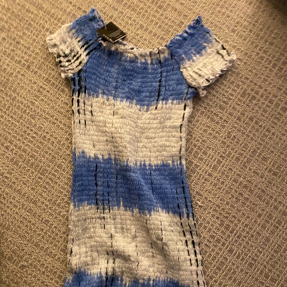 BRAND NEW WITH TAG-FLOWERS BY ZOE 6X TIE DYE DRESS